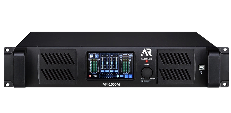 Усилитель мощности AUDIORUS M4-1000M артикул 323492Si-1 в интернет-магазине «HiFiRussia»