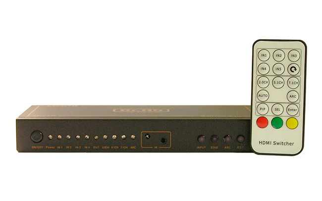 HDMI переключатель 4x1 c SPDIF / Dr.HD SW 414 SLA артикул 143235Si-1 фото 4