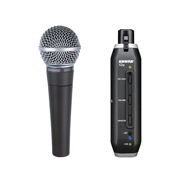 Вокальный микрофон Shure SM58-X2U артикул 107210Si-1