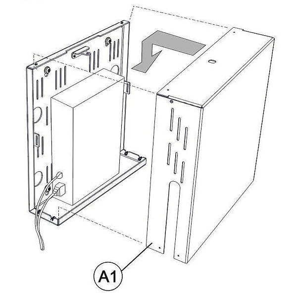 Полка SMS X Codec Holder White артикул 194555Si-1 фото 6