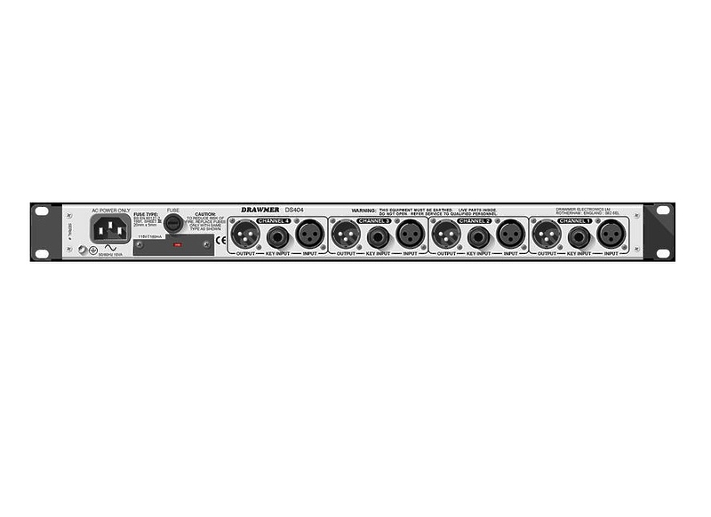 Шумоподавитель DRAWMER DS404 артикул 292693Si-1 фото 3