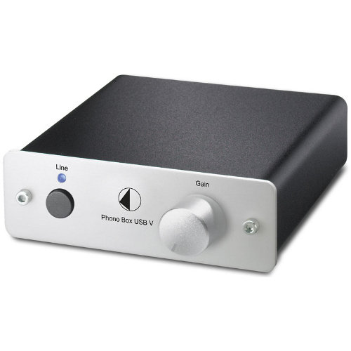 Фонокорректор Pro-Ject Phono Box USB V Silver артикул 102292FV-1