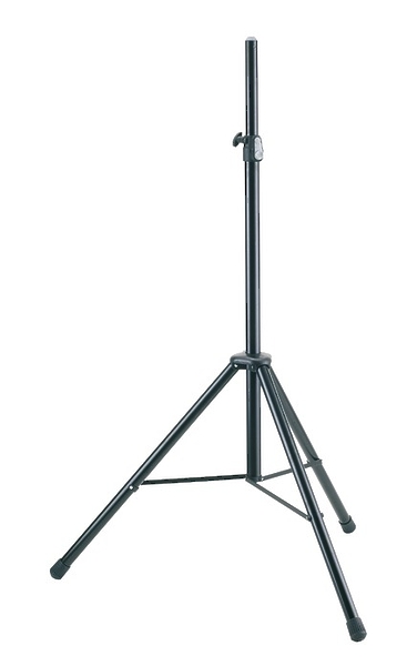 Стойка K&M K&M 21436-009-55 стойка для акустической системы, диаметр 35мм, высота от 1320 до 2020 мм, алюминий, черная артикул 125416Si-1