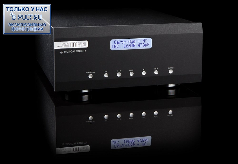 Фонокорректор Musical Fidelity M1 ViNL black артикул 102556FV-1 фото 4