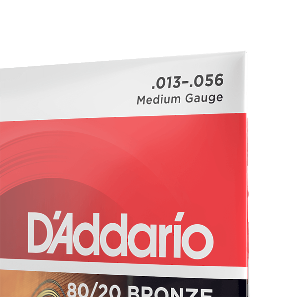 Струны D'Addario EJ12 SET ACOUS GTR 80/20 BRZ MED 13-56 артикул 273682Si-1 фото 5