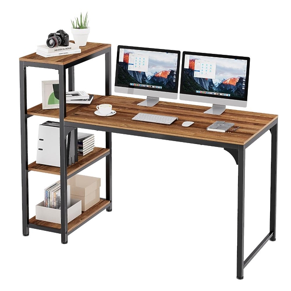 Стол письменный (для компьютера) EUREKA ZX-SH140A-RW Reclaimed Wood артикул 267011Si-1