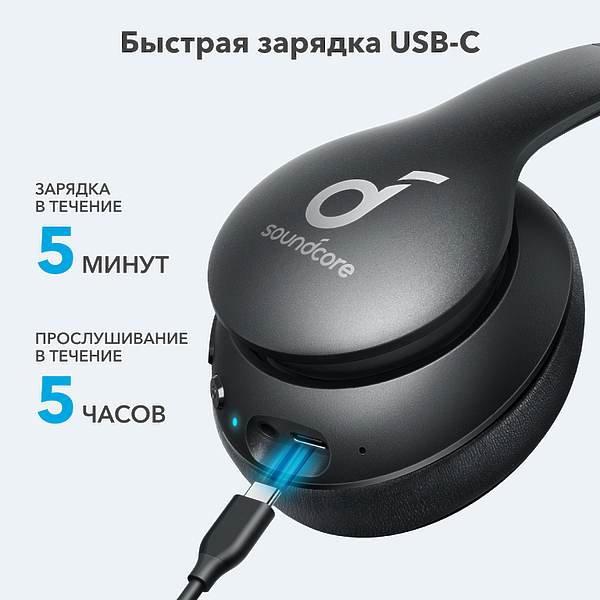 Наушники Soundcore Life 2 Neo Q10i артикул 268691Si-1 фото 7