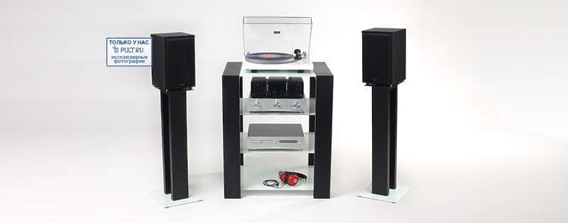 Стойка NorStone Kubben Stand Version B dark rosewood/white glass артикул 317166FV-1 фото 4