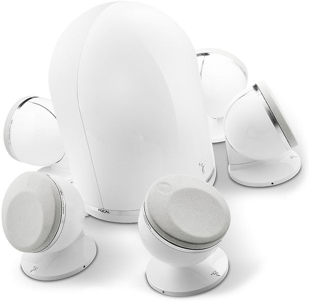 Комплекты акустики Focal Pack Dome 5.1 white артикул 118577FV-1 фото 3