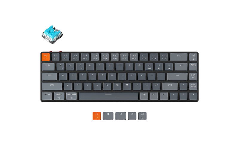 Беспроводная механическая ультратонкая клавиатура Keychron K7E2 артикул 267351Si-1