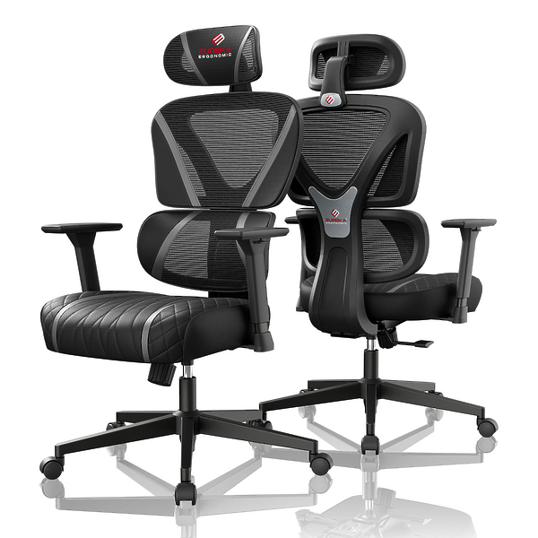 Игровое кресло EUREKA ERK-GC06-GY артикул 273412Si-1