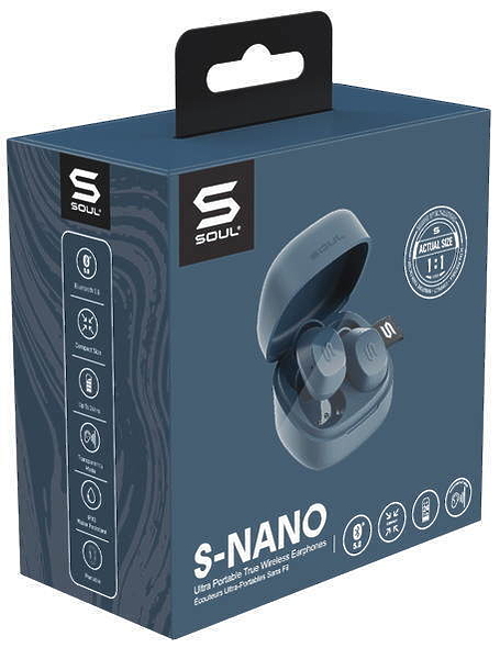Наушники Soul S-NANO Blue артикул 242879Si-1 фото 7