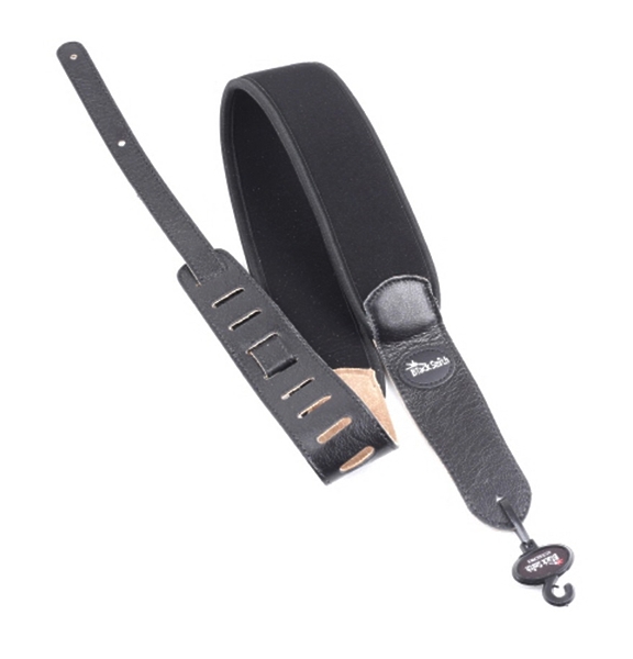 Ремень для гитары BlackSmith LS-0761 Black артикул 307652Si-1 фото 3