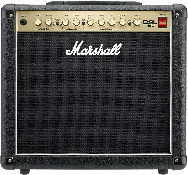 Комбо усилитель MARSHALL DSL15C артикул 131405Si-1 фото 5