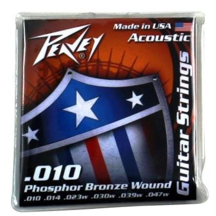 Струны для акустической гитары Peavey Phosphor Bronze-Balanced 10-47 артикул 291666Si-1