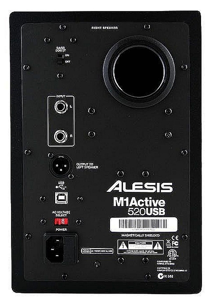 Полочная акустика Alesis M1 Active 520 USB артикул 147224Si-1 фото 3