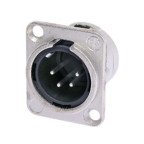 Разъем Neutrik NC4MD-L-1 артикул 203547Si-1