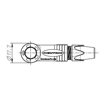 Кабельный разъем Neutrik NP2RX-TIMBRE артикул 224821Si-1 фото 4