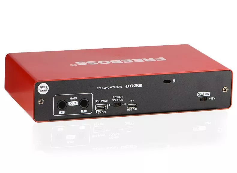 Аудиоинтерфейс FreeBoss UC22 артикул 299020Si-1 фото 3
