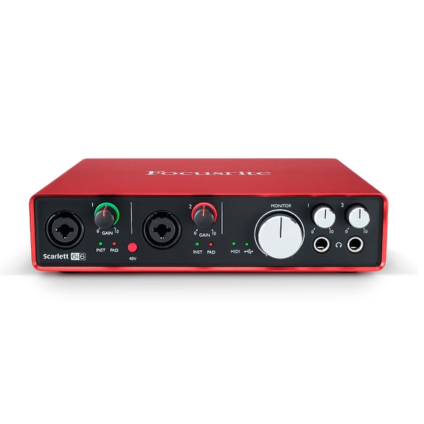 Звуковая карта FOCUSRITE Scarlett 6i6 2nd Gen артикул 147300Si-1