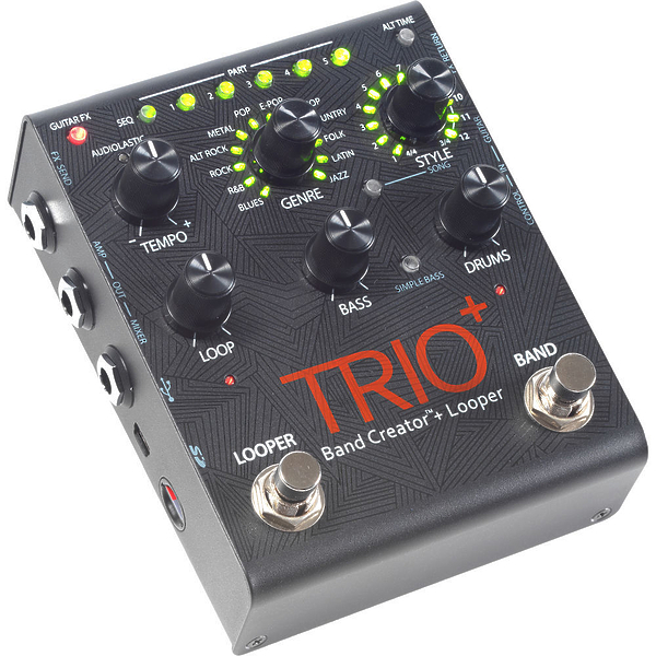 Педаль эффектов Digitech TRIO+ артикул 195037Si-1