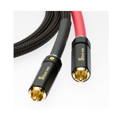 Кабель межблочный аудио Silent Wire NF 5 RCA + "земля" 1.0m артикул 106492FV-1