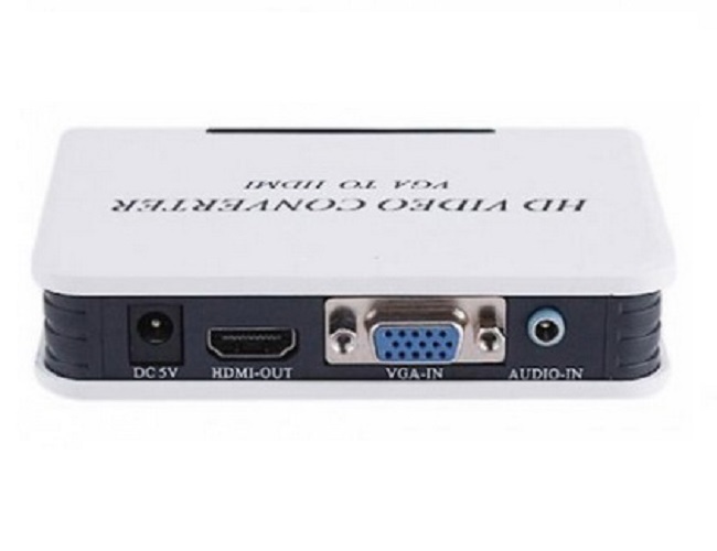 Конвертер Dr.HD VGA + Audio 3.5mm в HDMI / Dr.HD CV 123 VAH артикул 143260Si-1