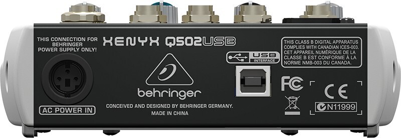 Микшерный пульт Behringer Q502USB артикул 106683Si-1 фото 7