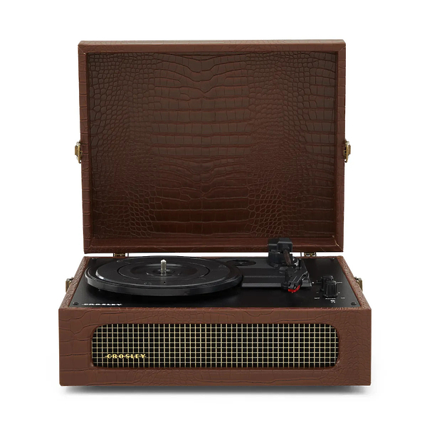 Проигрыватель винила Crosley Voyager Plus Brown Croc (CR8017B-BR4) артикул 261396Si-1