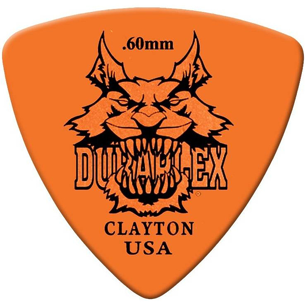 Медиаторы CLAYTON DXRT60/12 - 0.60 mm DELRIN широкие 12 шт артикул 290711Si-1