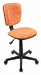 Кресло Бюрократ CH-204NX/GIRAFFE (Children chair CH-204NX orange giraffe cross plastic)