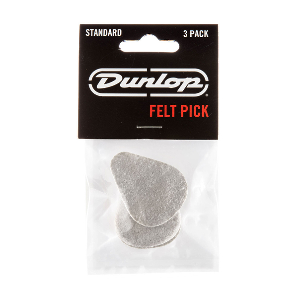 Медиаторы Dunlop 8012P Felt Pick (3 шт) артикул 312930Si-1