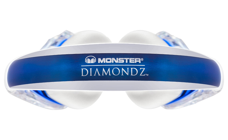 Наушники Monster DiamondZ On-Ear Clear Blue (137028-00) артикул 163193Si-1 фото 9