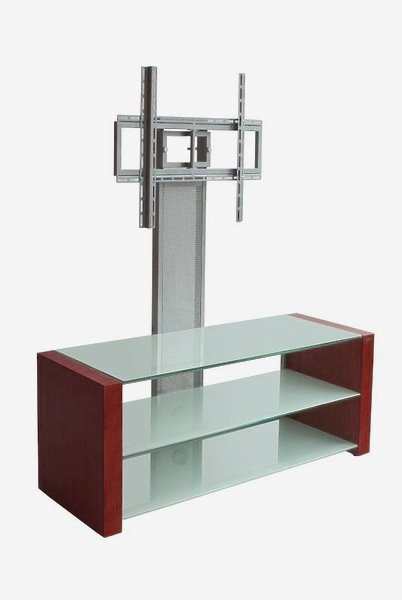 Подставка Akur CLASSIC PS 1200 (серебро + матовое стекло + махагон) артикул 180206Si-1