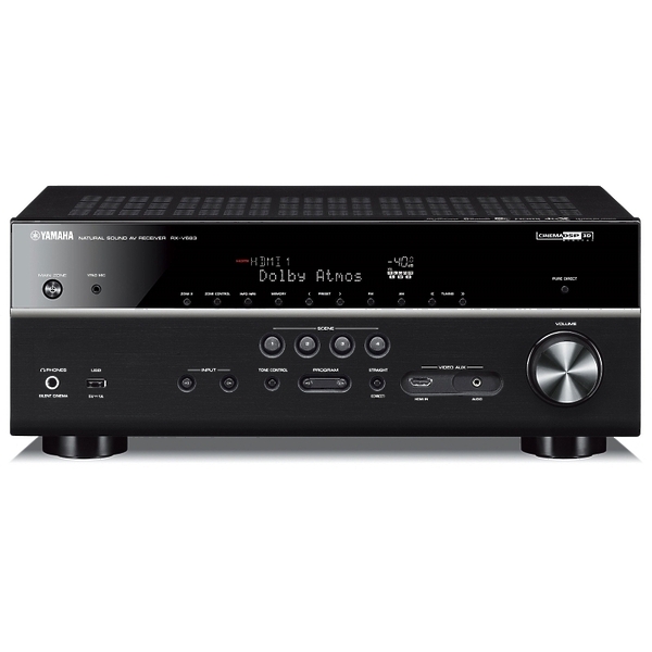 AV ресивер Yamaha RX-V683 black артикул 164448Si-1