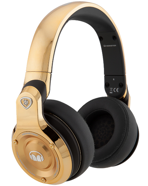 Наушники Monster 24K DJ Over-Ear Gold (128585-00) артикул 163196Si-1 фото 3