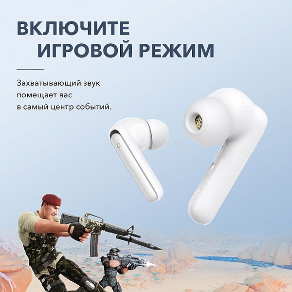 Наушники Soundcore Life Note 3 NC White артикул 268704Si-1 фото 9