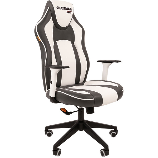 Кресло игровое Chairman game 23 00-07053956 Gray/White артикул 269963Si-1