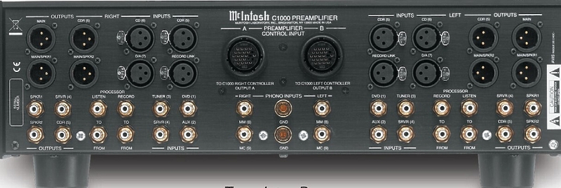 Предусилитель McIntosh C1000P артикул 328462FV-1 фото 4