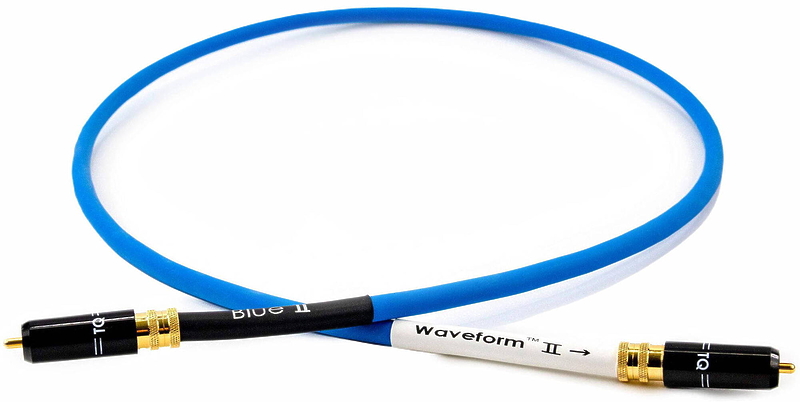 Кабель межблочный аудио Tellurium Q Blue II digital RCA 1.0m артикул 243555Si-1