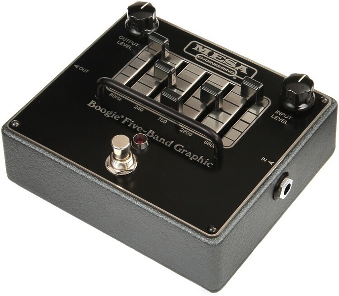 Педаль Mesa Boogie 5-BAND GRAPHIC EQ артикул 216829Si-1 фото 3