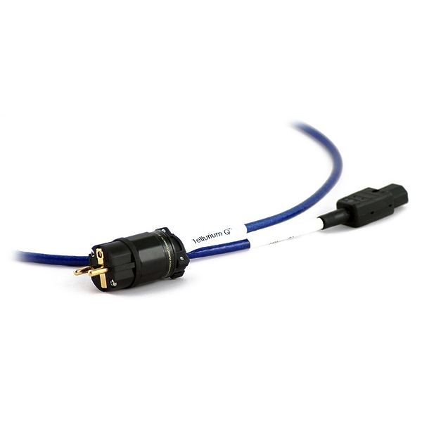 Сетевой кабель Tellurium Q Ultra Blue Power Cable 0.5m артикул 189515Si-1