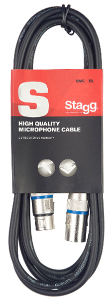 Микрофонный кабель Stagg SMC1 BL артикул 265958Si-1
