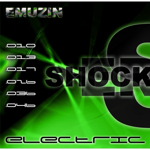 Струны для электрогитары Emuzin Shockers 6SR 10-46 артикул 291295Si-1