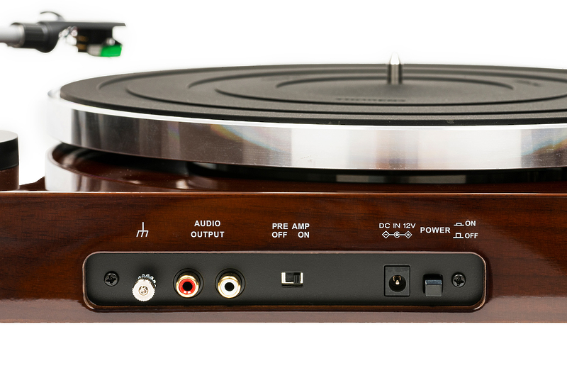 Проигрыватель винила Thorens TD 204 walnut high gloss артикул 287849Si-1 фото 3