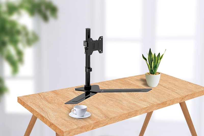 Настольная подставка для одного монитора 14"-32" Wize WDS1-32 артикул 271034Si-1 фото 3