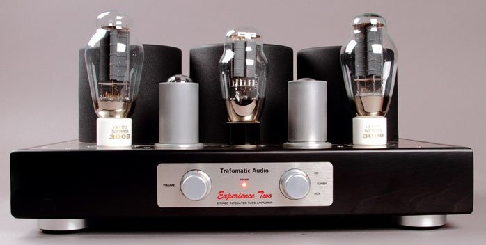 Ламповый усилитель Trafomatic Audio Experience Two (black/silver plates) артикул 149835Si-1