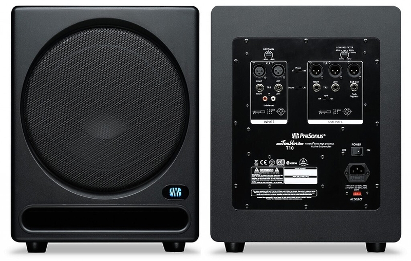Сабвуфер PreSonus Temblor T10 артикул 124339Si-1 фото 4
