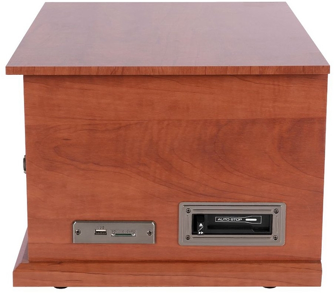 Виниловый проигрыватель Alive Audio RADIOLA Wood с FM-приемником артикул 303314Si-1 фото 5