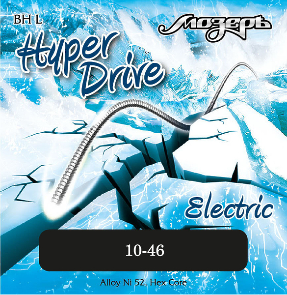 Струны для электрогитары Мозеръ Hyper Drive BH-L артикул 291492Si-1